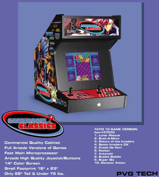 pinball machines and arcade games